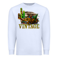 White Rusty Grunge Car Vintage Premium Sweatshirt - Bettercallsaul