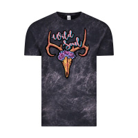 Cloud Black wild soul Vintage Tee - JahusDesignShop