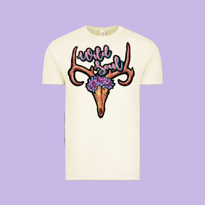 Wild Soul Vintage Tee Designed By Jahusdesignshop
