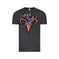 Vintage Black wild soul Vintage Tee - JahusDesignShop