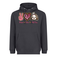 Smoke Peace Love Shih Tzu Heavyweight Hoodie - Bettercallsaul
