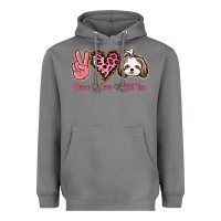 Storm Peace Love Shih Tzu Heavyweight Hoodie - Bettercallsaul