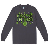Smoke kiss me i'm irish Long Sleeve Tee - MaliasSmallBusiness