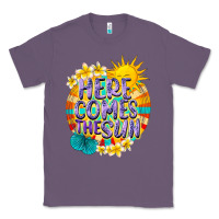 Lavender Here comes the sun Classic Tee - NancyCooperArtShop