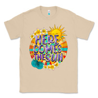Mushroom Here comes the sun Classic Tee - NancyCooperArtShop