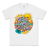 White Here comes the sun Classic Tee - NancyCooperArtShop