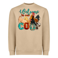 Mushroom welcome to our coop Heavyweight Sweatshirt - Artiststas