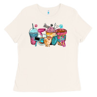 Bone pet groomer coffee cups Ladies Tee - Zillion Design Studio