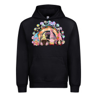 Black Easter Day rainbow gnomes Urban Hoodie - CowGirlArtShop