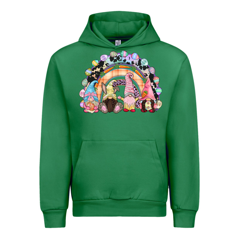Easter Day Rainbow Gnomes Urban Hoodie by CowGirlArtShop | Teevron