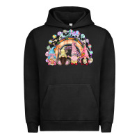 Pigment Black Easter Day rainbow gnomes Urban Hoodie - CowGirlArtShop