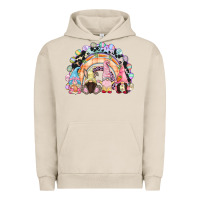 Pigment French Oak Easter Day rainbow gnomes Urban Hoodie - CowGirlArtShop