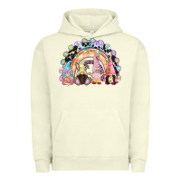 Pigment Pistachio Easter Day rainbow gnomes Urban Hoodie - CowGirlArtShop