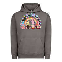 Pigment Tornado Easter Day rainbow gnomes Urban Hoodie - CowGirlArtShop