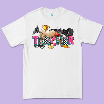 Race Teacher Premium Tee Designed By Zillion Design Studio