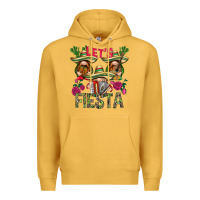 Mustard Let's Fiesta with gnomes Premium Hoodie - NancyCooperArtShop