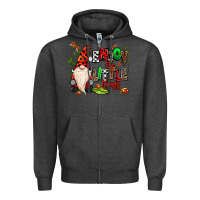 Charcoal Heather enjoy the little things Zipper Hoodie - MaliasSmallBusiness