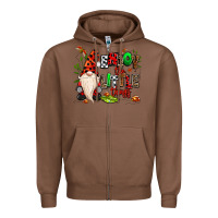 Chestnut enjoy the little things Zipper Hoodie - MaliasSmallBusiness