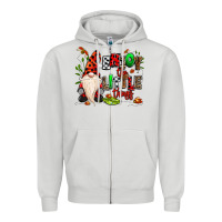 Dove Grey enjoy the little things Zipper Hoodie - MaliasSmallBusiness