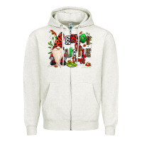 Oatmeal Heather enjoy the little things Zipper Hoodie - MaliasSmallBusiness