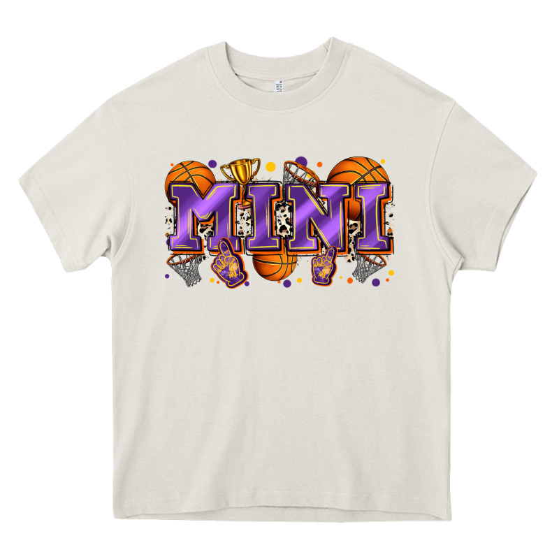 Mini Basketball Heavy Core Tee by Zillion Design Studio | Teevron