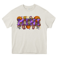 Cream mini basketball Heavy Core Tee - Zillion Design Studio