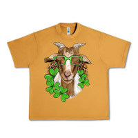 Peanut Butter st patricks goat with glasses Urban Heavy Tee - Artiststas