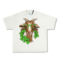 Pistachio st patricks goat with glasses Urban Heavy Tee - Artiststas
