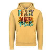 Vintage Mustard Feast mode Vintage Hoodie - Artiststas
