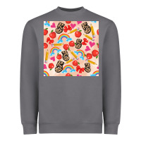 Storm back to school seamless pattern 5 (3600x3600) Heavyweight Sweatshirt - AdoDesignShop