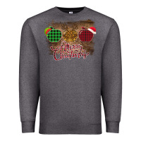 Charcoal Heather Merry Christmas Apples Premium Sweatshirt - Bettercallsaul