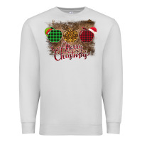 Dove Grey Merry Christmas Apples Premium Sweatshirt - Bettercallsaul