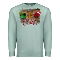 Seafoam Merry Christmas Apples Premium Sweatshirt - Bettercallsaul