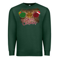 Merry Christmas Apples Premium Sweatshirt | Teevron