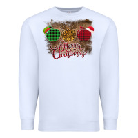 White Merry Christmas Apples Premium Sweatshirt - Bettercallsaul