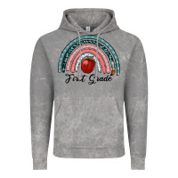 Cloud Rock first grade rainbow Vintage Hoodie - RanaPortraitStore