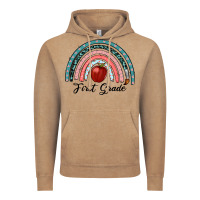 Vintage Coffee first grade rainbow Vintage Hoodie - RanaPortraitStore