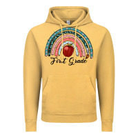 Vintage Mustard first grade rainbow Vintage Hoodie - RanaPortraitStore