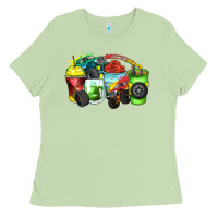 Matcha monster truck coffee cups Ladies Tee - Zillion Design Studio