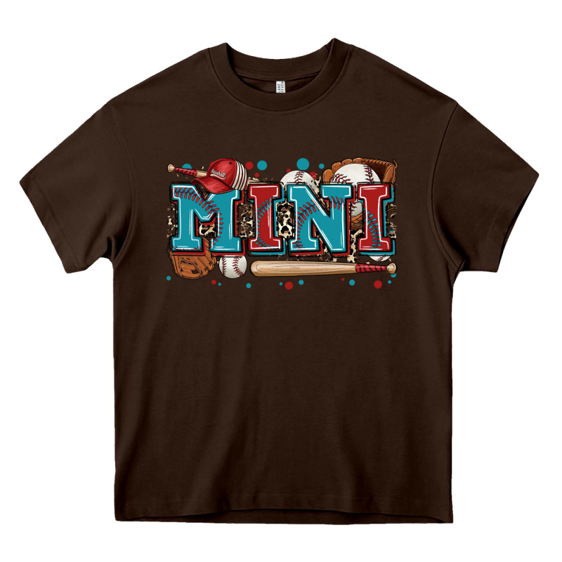 Mini Baseball Heavy Core Tee by Zillion Design Studio | Teevron