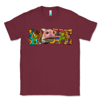Burgundy Western Love Simmental Cow Classic Tee - LillyAllenDesigns