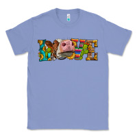 Colony Blue Western Love Simmental Cow Classic Tee - LillyAllenDesigns