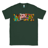 Sports Green Western Love Simmental Cow Classic Tee - LillyAllenDesigns