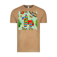 Vintage Camel pinata seamless pattern Vintage Tee - BundleAndBundleShop