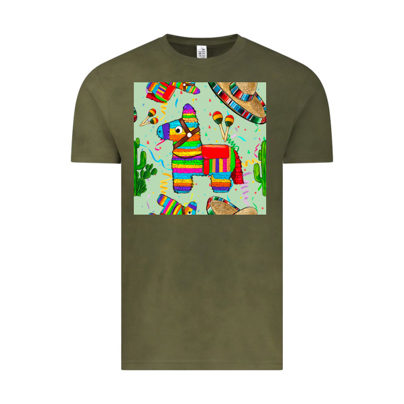 Pinata Seamless Pattern Vintage Tee by BundleAndBundleShop | Teevron