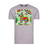 Vintage Zinc pinata seamless pattern Vintage Tee - BundleAndBundleShop