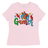 Bubblegum Pink gamer Ladies Tee - JahusDesignShop