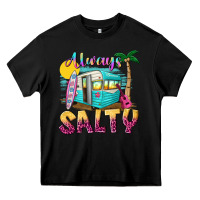 Black always salty with caravan Heavy Core Tee - texasbilliewilder
