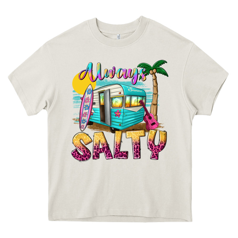 Always Salty With Caravan Heavy Core Tee by texasbilliewilder | Teevron