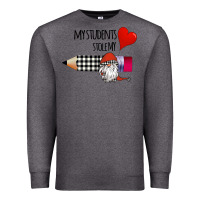 Charcoal Heather my students stole my heart Premium Sweatshirt - Bettercallsaul